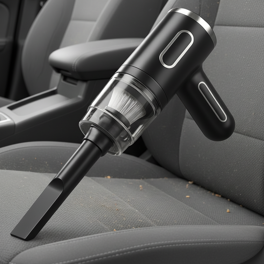 AutoHaven JetX Turbo | 29000Pa Wireless Car Vacuum Cleaner - Compact & Powerful